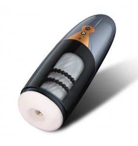 WOWYES - MR.B B3 Thrusting Vibration Sucking Masturbator (Chargeable - Black)